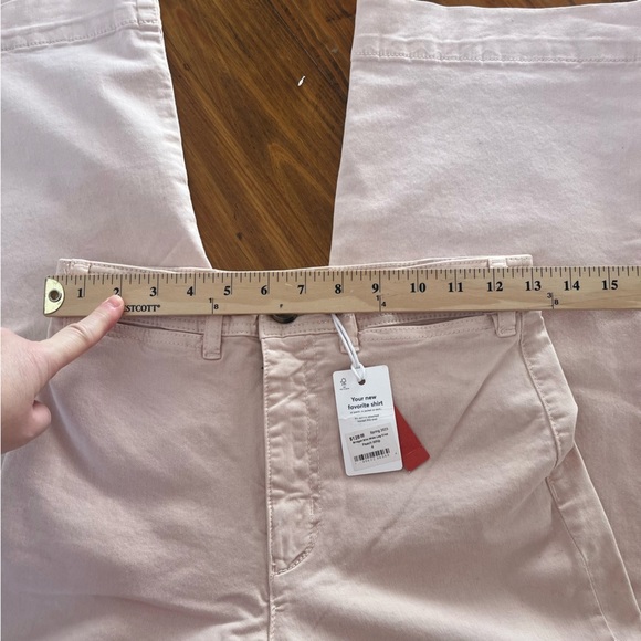 Marine Layer NEW Bridget Slim Wide Leg Crop Peach Whip Cropped size 4 - Picture 16 of 16